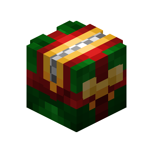 Green Gift Backpack Skin